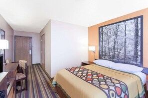 In-room safe, desk, iron/ironing board, free cribs/infant beds