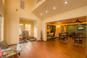 Interior entrance