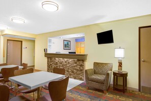 Sala de estar en el lobby