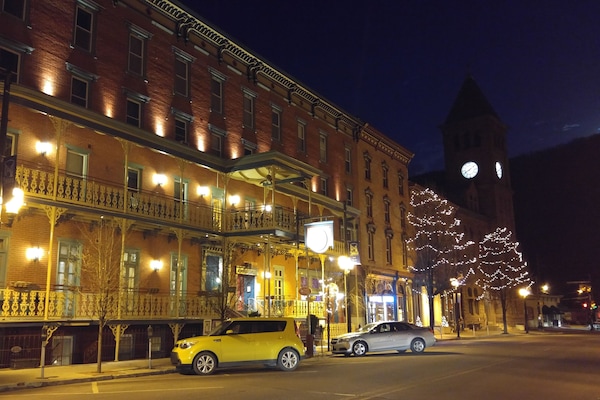 Front of property – evening/night