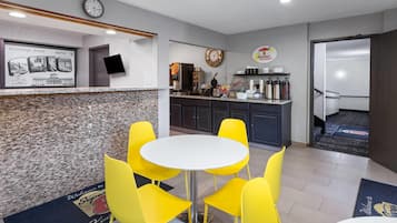 Free daily on-the-go breakfast