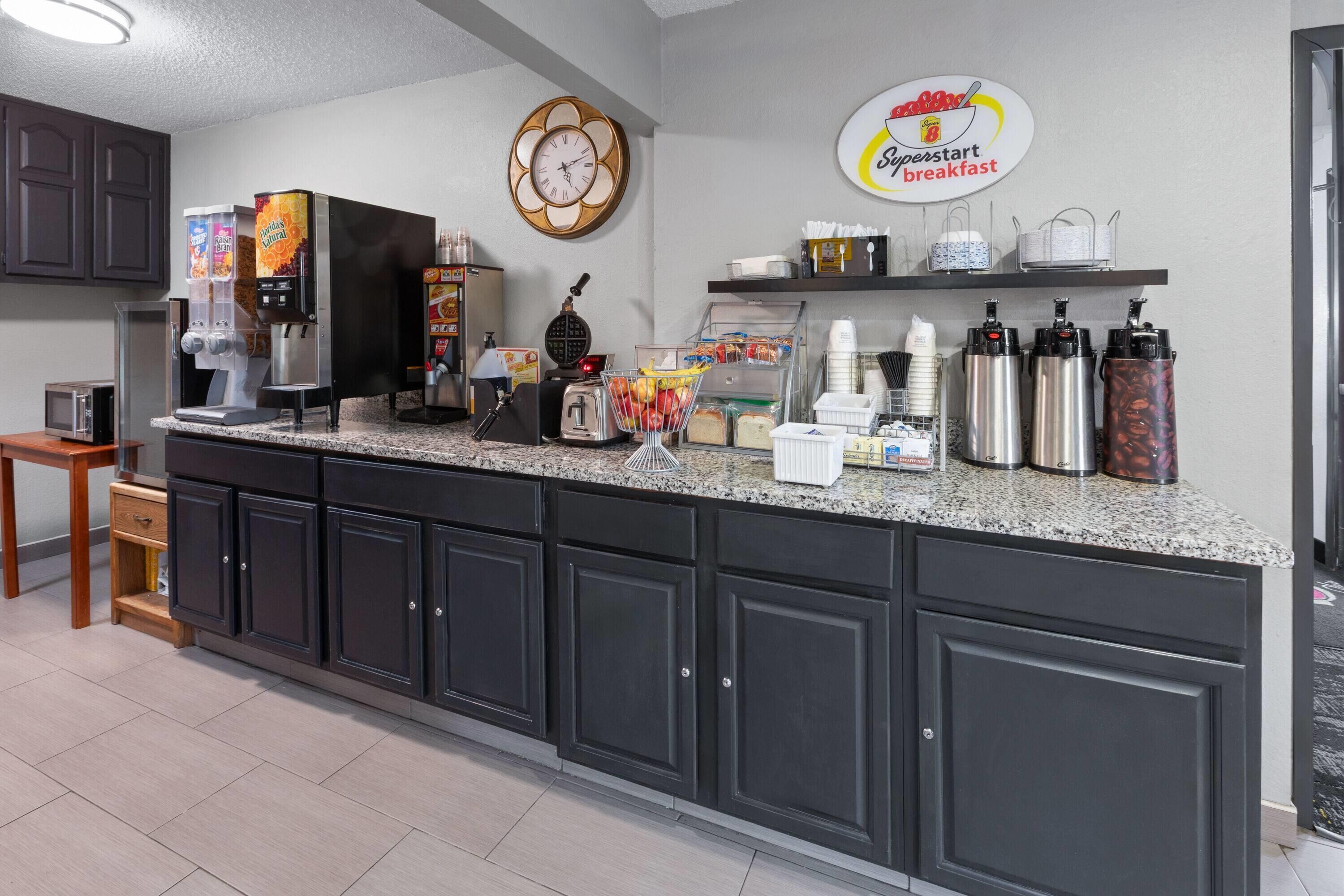 Free daily on-the-go breakfast