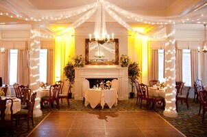 Área interna para casamento