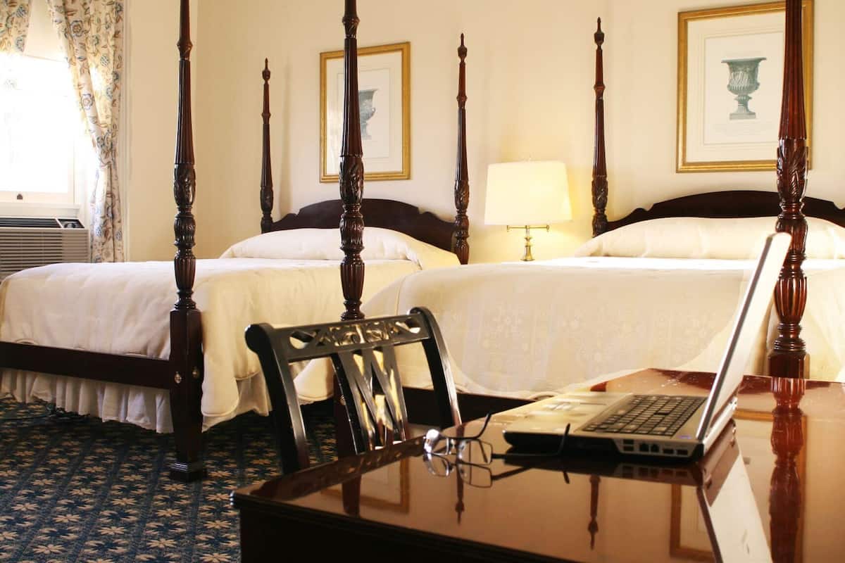 Premium bedding, individually decorated, blackout curtains