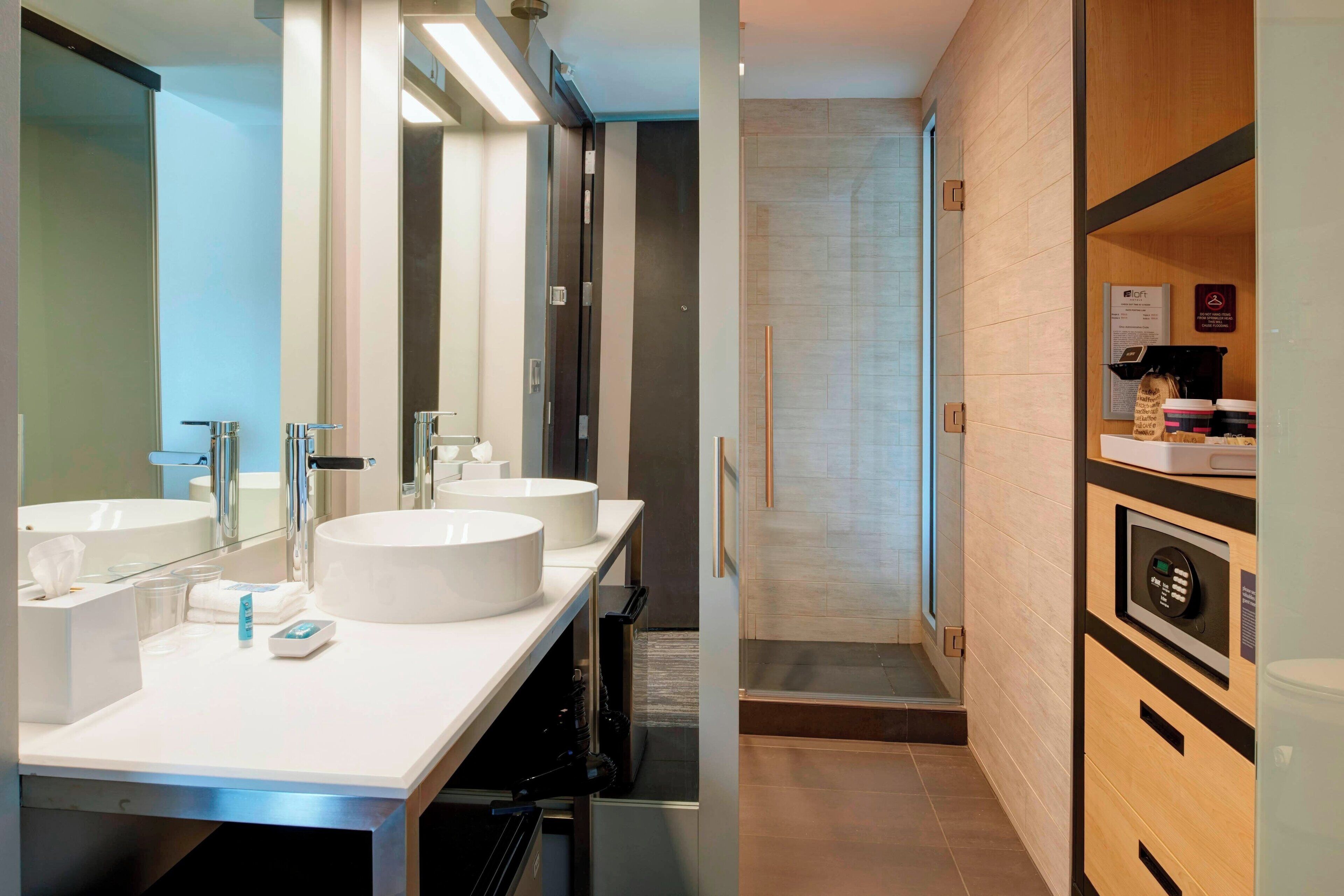 free toiletries, hair dryer, towels, soap