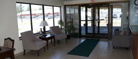 Lobby sitting area