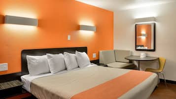 Free WiFi, bed sheets