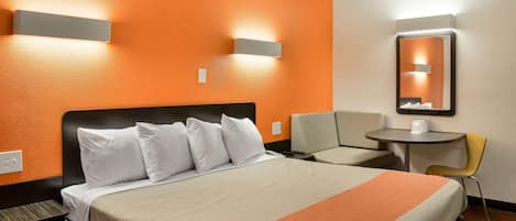 Free WiFi, bed sheets