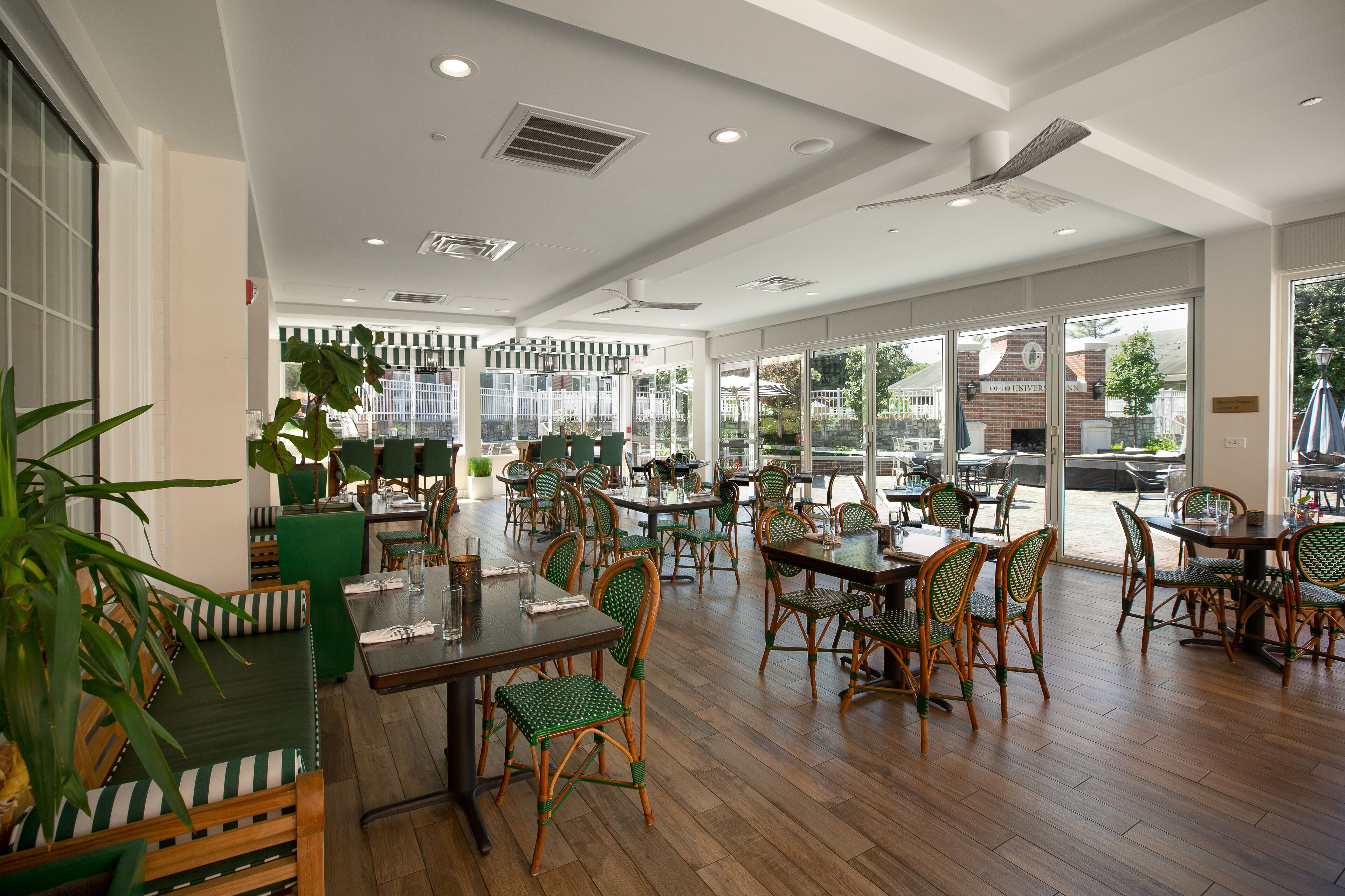 breakfast, lunch, dinner served; american cuisine, pool views