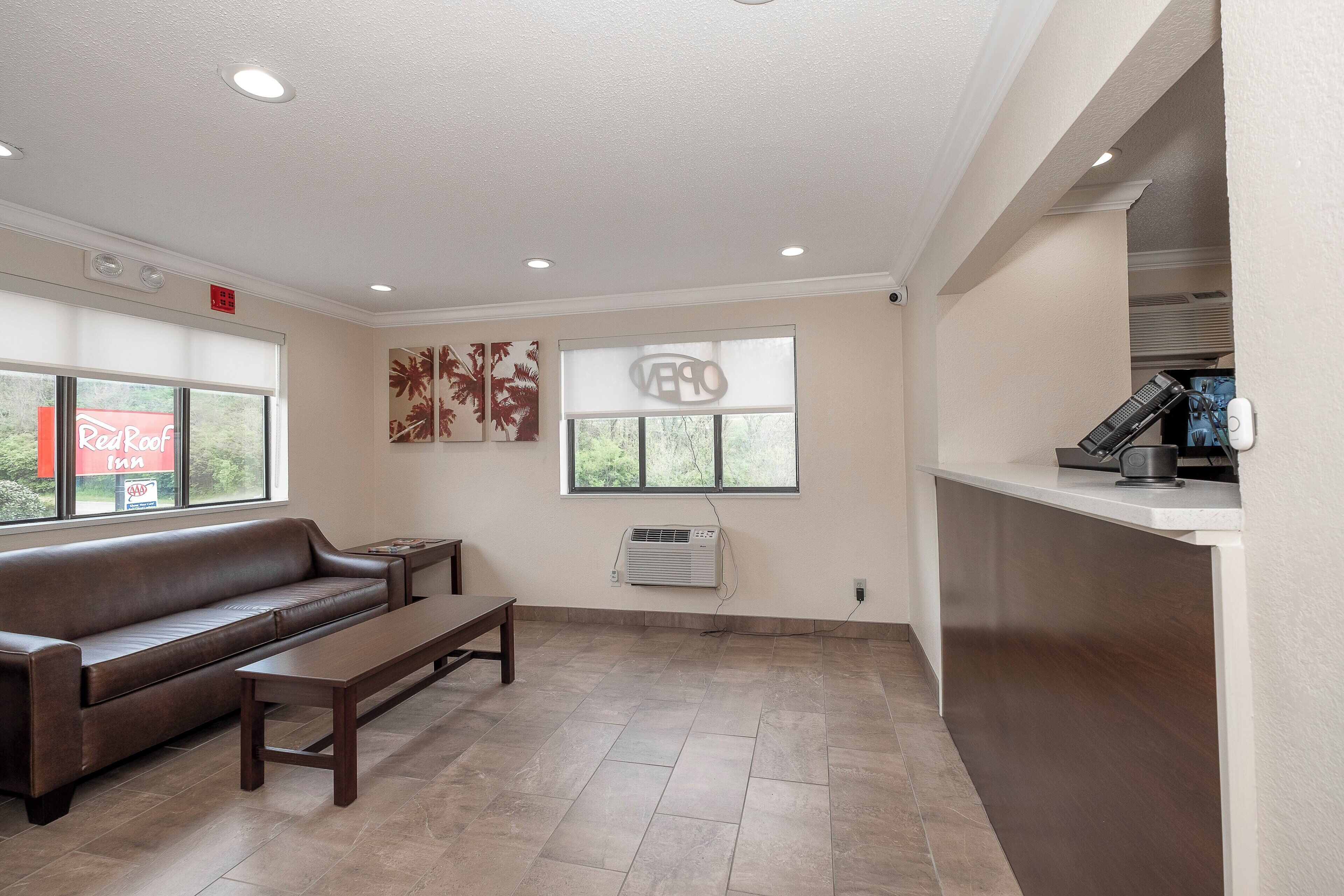 Lobby sitting area