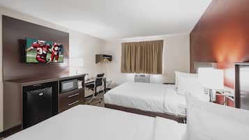 Superior Room, 2 Double Beds, Non Smoking | Desk, iron/ironing board, free cribs/infant beds, free WiFi