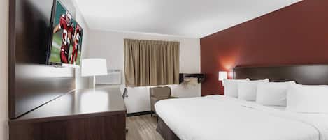 Desk, iron/ironing board, free cots/infant beds, free WiFi