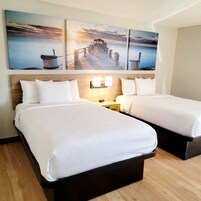 1 habitación, ropa de cama de alta calidad y escritorio 