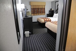 Blackout drapes, iron/ironing board, free WiFi, bed sheets