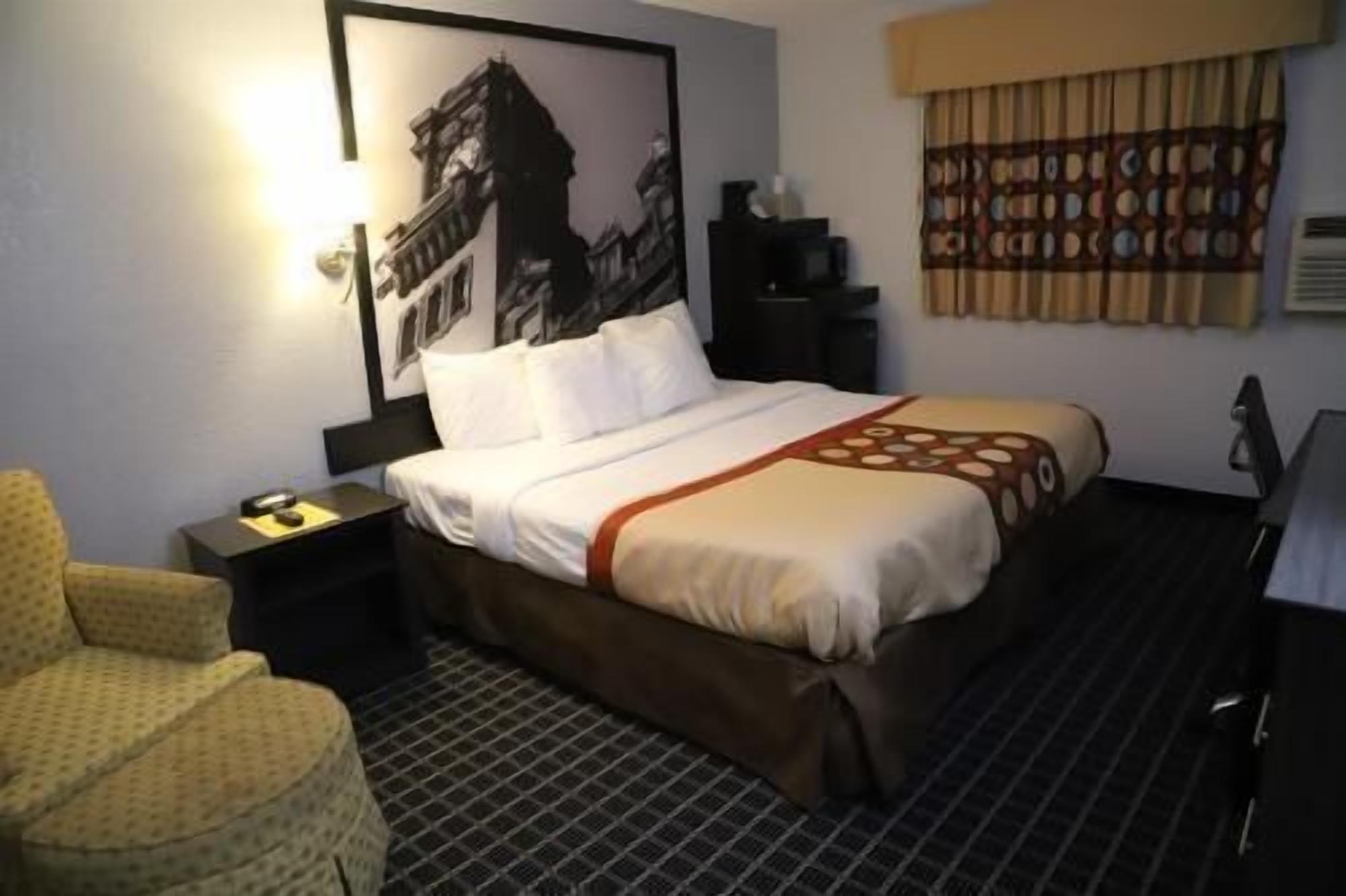 Blackout curtains, iron/ironing board, free WiFi, bed sheets