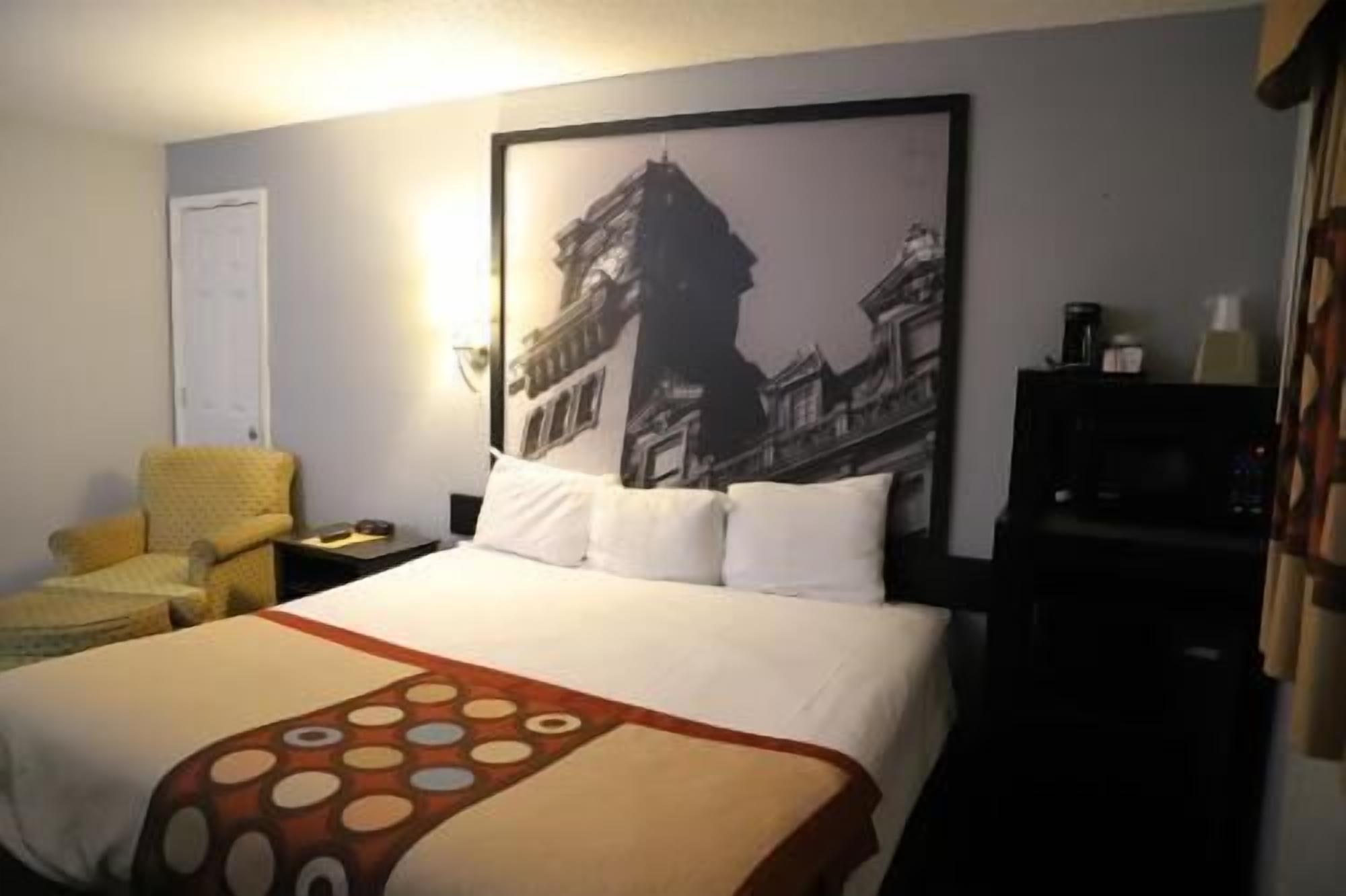 Blackout curtains, iron/ironing board, free WiFi, bed sheets