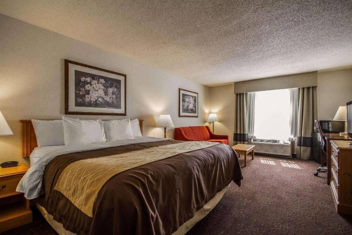Premium bedding, pillow-top beds, in-room safe, desk