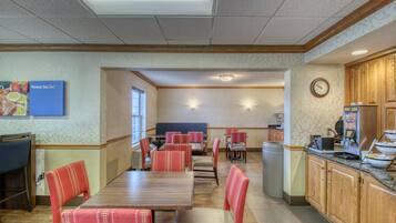 Free buffet breakfast