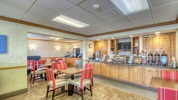 Free buffet breakfast
