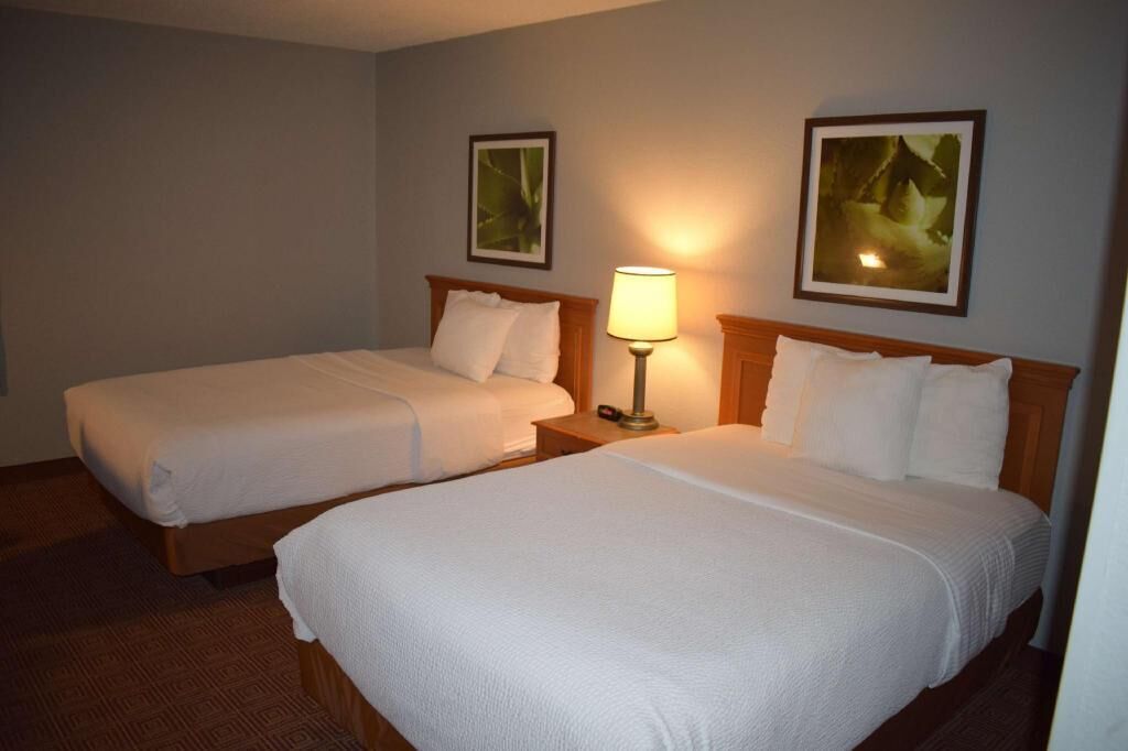 Premium bedding, desk, iron/ironing board, travel crib