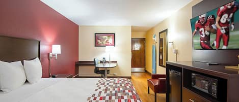 Superior Room, 1 King Bed (Smoke Free) | Desk, blackout drapes, WiFi (free), bed sheets