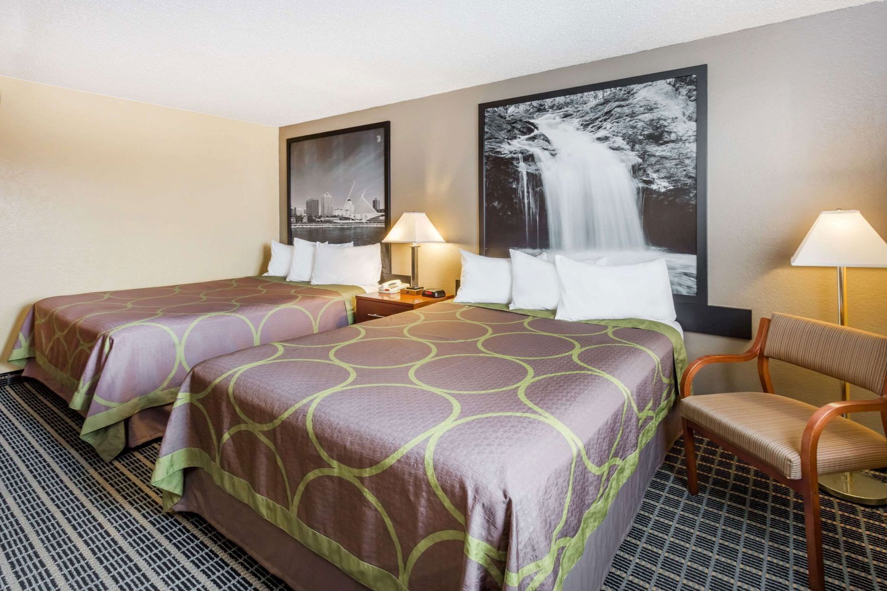 Desk, blackout curtains, iron/ironing board, free WiFi