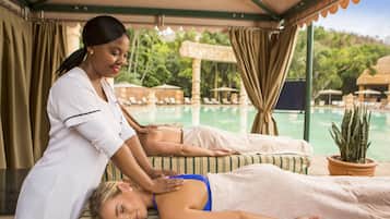 Behandlungsräume für Paare, Körperbehandlungen, Aromatherapie