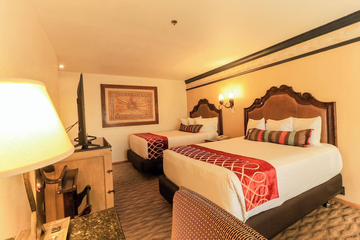 Executive Double Room, 2 Double Beds | Premium bedding, down comforters, in-room safe, desk