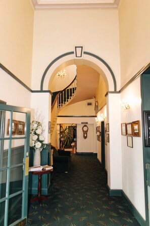 Interior entrance