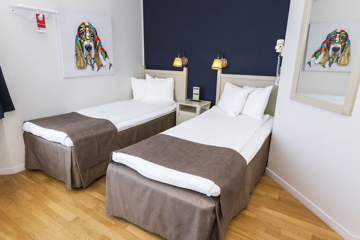 standard room, 2 single beds, non smoking (bunk beds) | 1 bedroom, desk, laptop workspace, blackout curtains