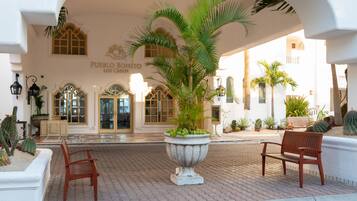 Entrée de l’hébergement