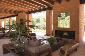 Zona de estar del vestíbulo