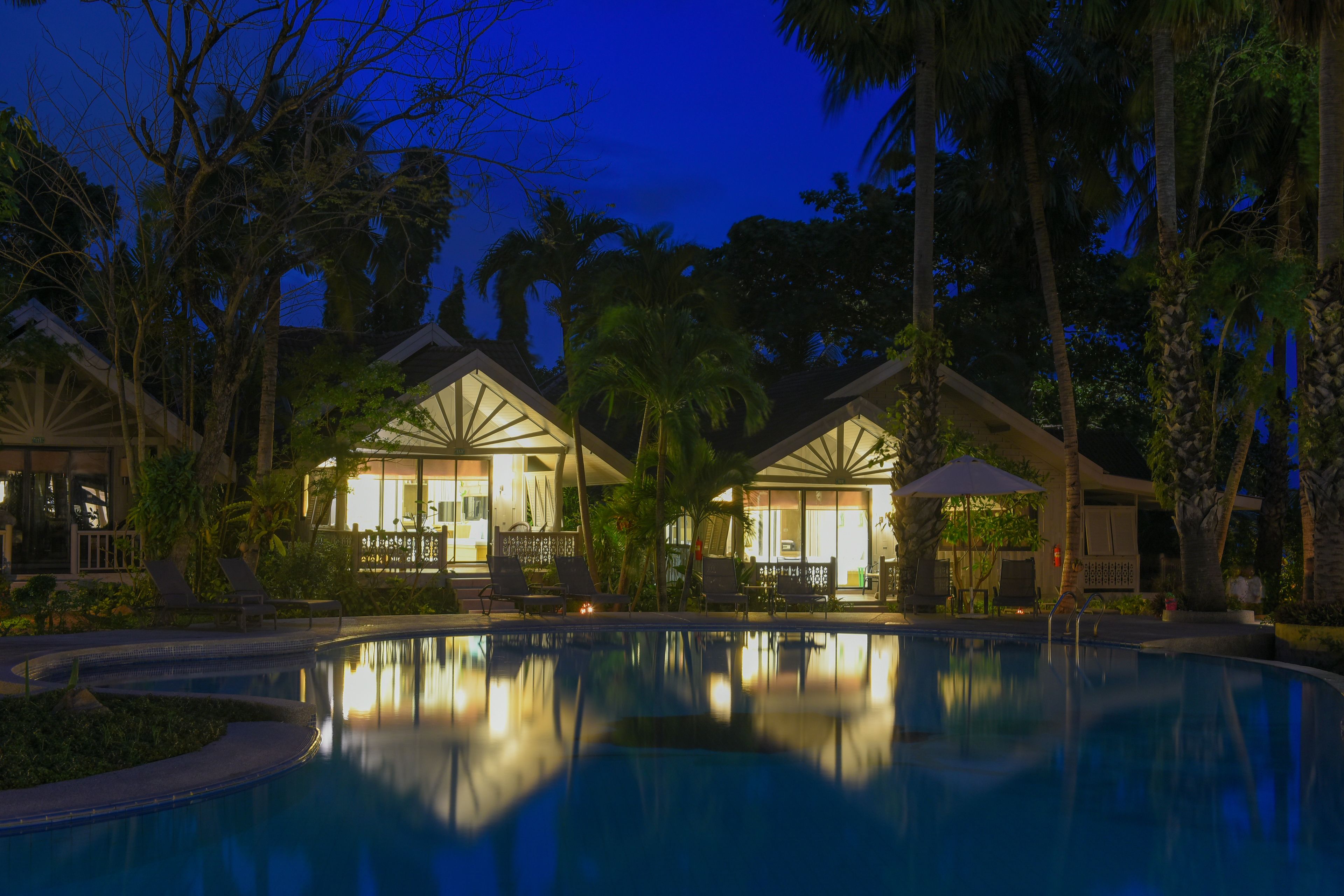 villa, 1 king bed, pool view, beachside | view from room