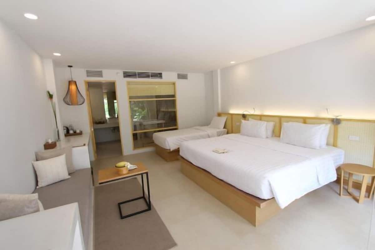 Literie de qualité supérieure, matelas Select Comfort, minibar