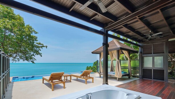 ห้องสตูดิโอสวีท, สระว่ายน้ำส่วนตัว (Wellbeing Seafront) | วิวจากห้องพัก