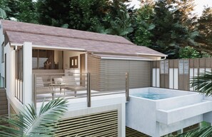 Seaview Hillside Pool Suite | 1 bedroom, minibar, in-room safe, desk