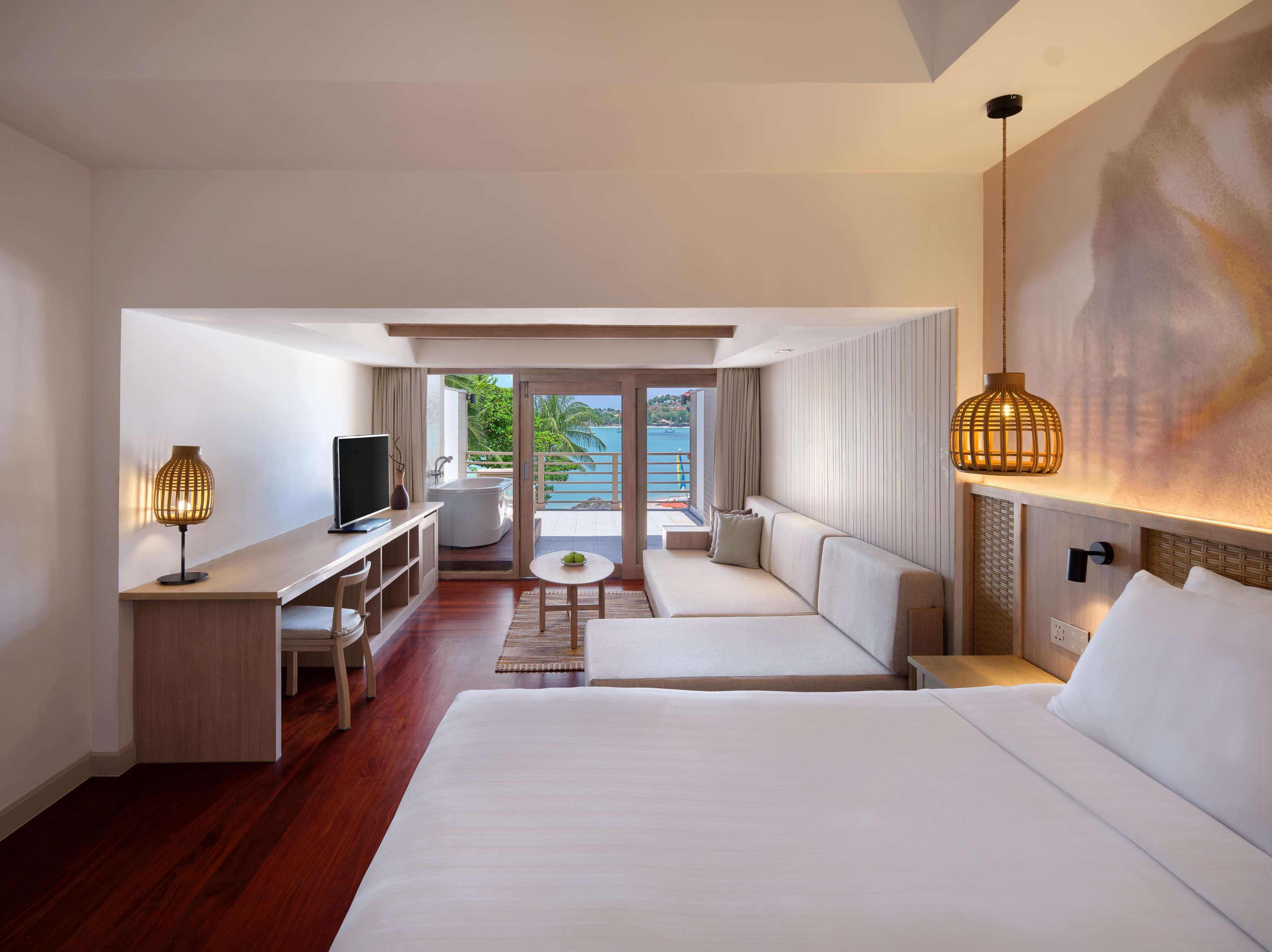 beachfront suite | 1 bedroom, minibar, in-room safe, desk