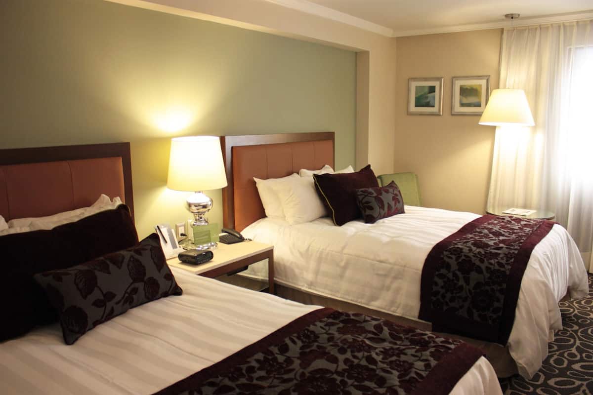 Premium bedding, in-room safe, desk, soundproofing