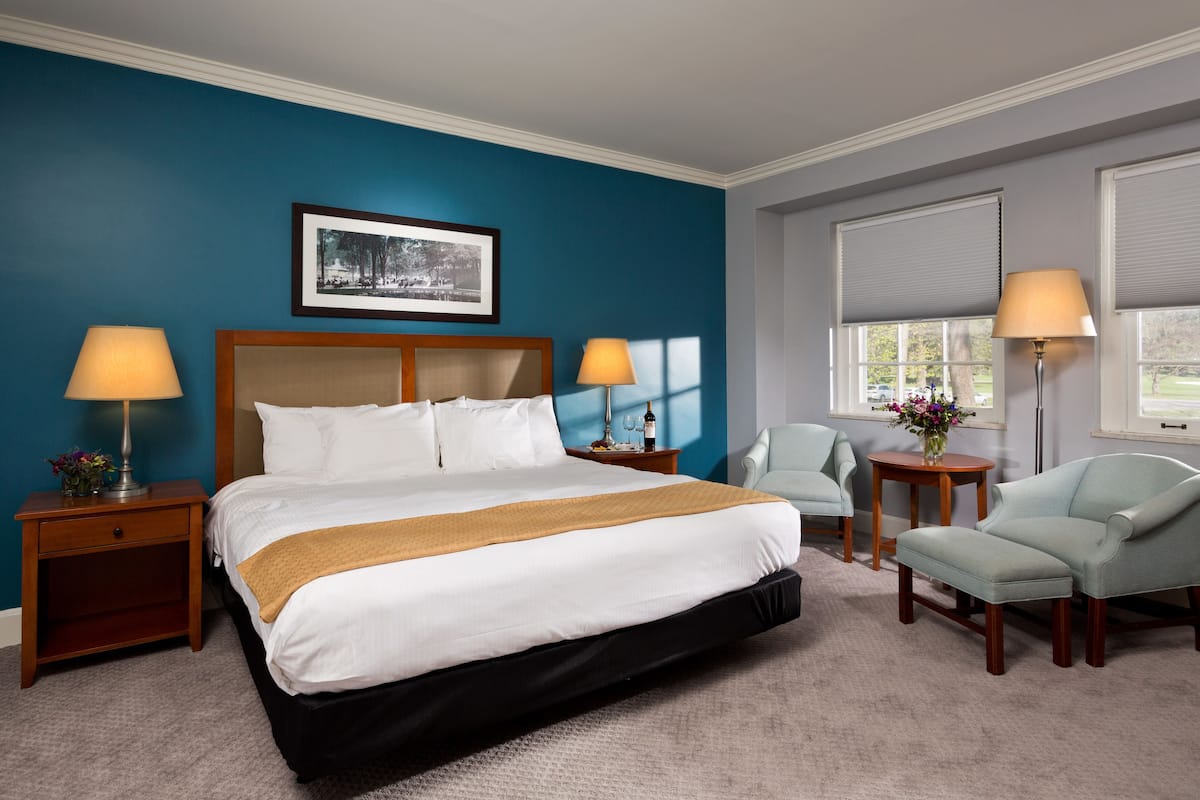 deluxe room, 1 king bed | in-room safe, iron/ironing board, free wifi, bed sheets