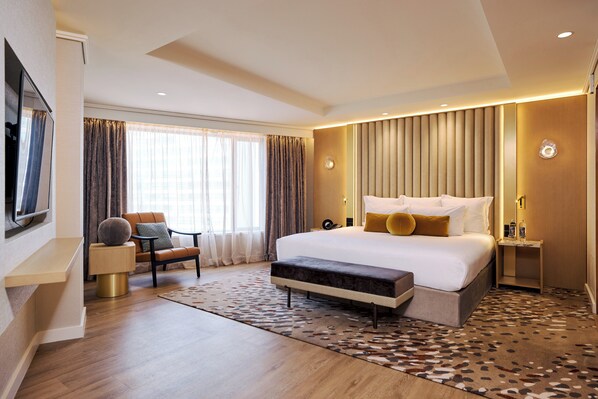 Hochwertige Bettwaren, Select-Comfort-Betten, Zimmersafe