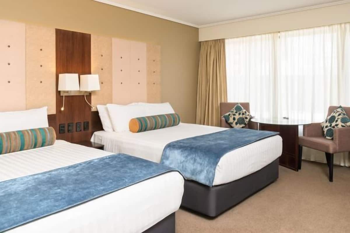 Premium bedding, Select Comfort beds, in-room safe, blackout drapes