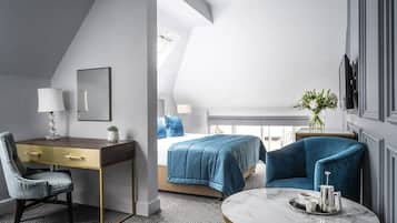 Superior Double Room, (Separate building) | Premium bedding, in-room safe, desk, laptop workspace