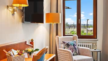 1 habitación, ropa de cama hipoalergénica y minibar