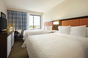Standard Room, 2 Double Beds | Premium bedding, pillowtop beds, in-room safe, desk