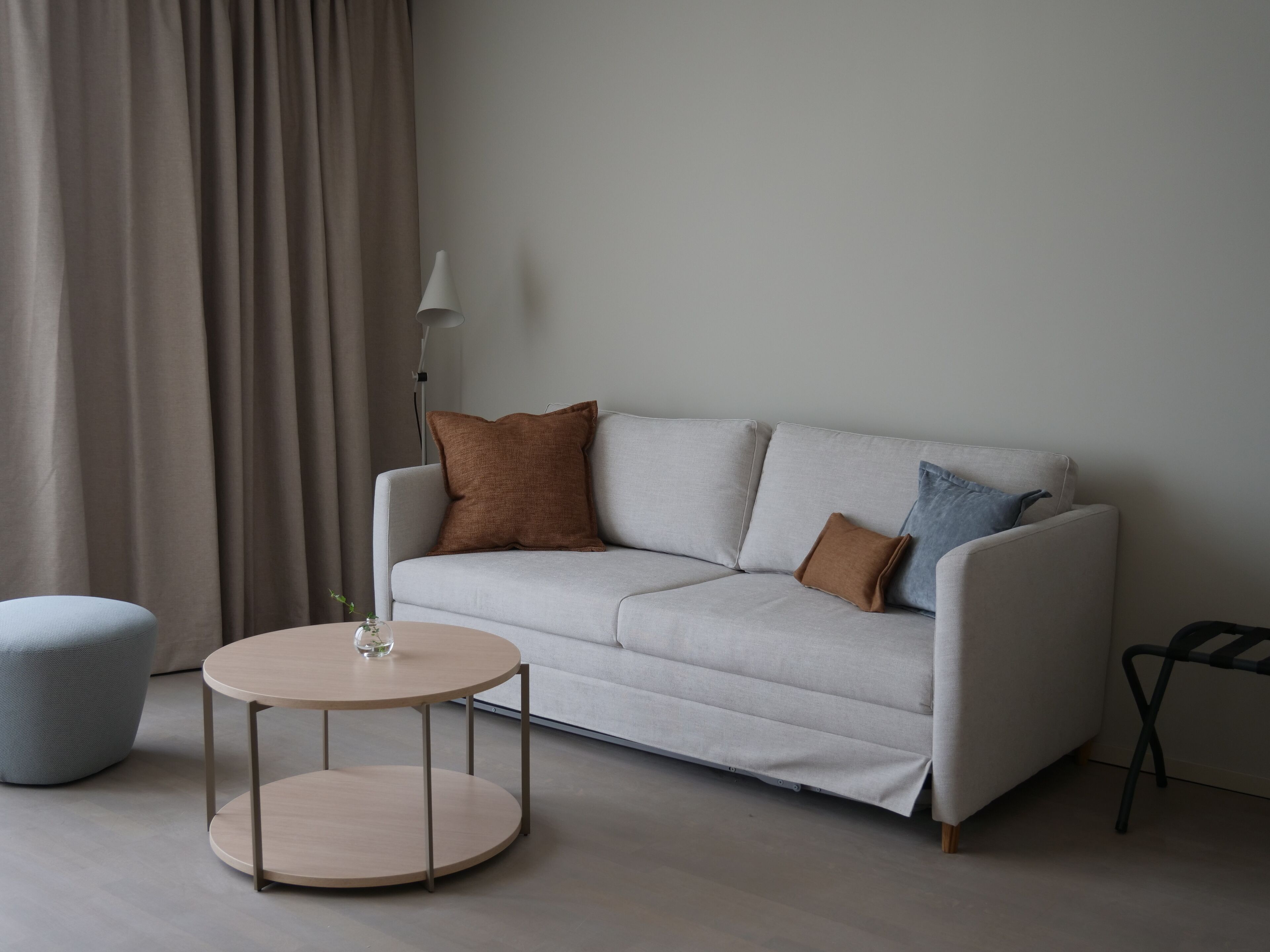 suite, 1 double bed with sofa bed, non smoking | hypo-allergenic bedding, desk, laptop workspace, blackout curtains