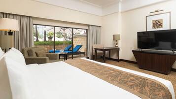 Chambre Standard (ARYA CLUB POOL TERRACE) | Literie de qualité supérieure, coffres-forts dans les chambres, bureau