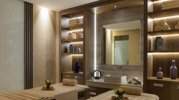 Body treatments, hot stone massages, deep-tissue massages