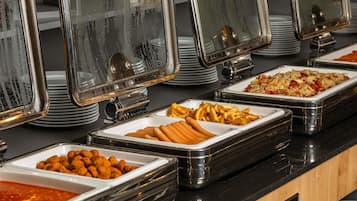 Daily buffet breakfast for a fee
