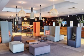 Sala de estar en el lobby