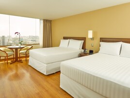 Standard Room, 2 Queen Beds | Premium bedding, down comforters, memory foam beds, minibar
